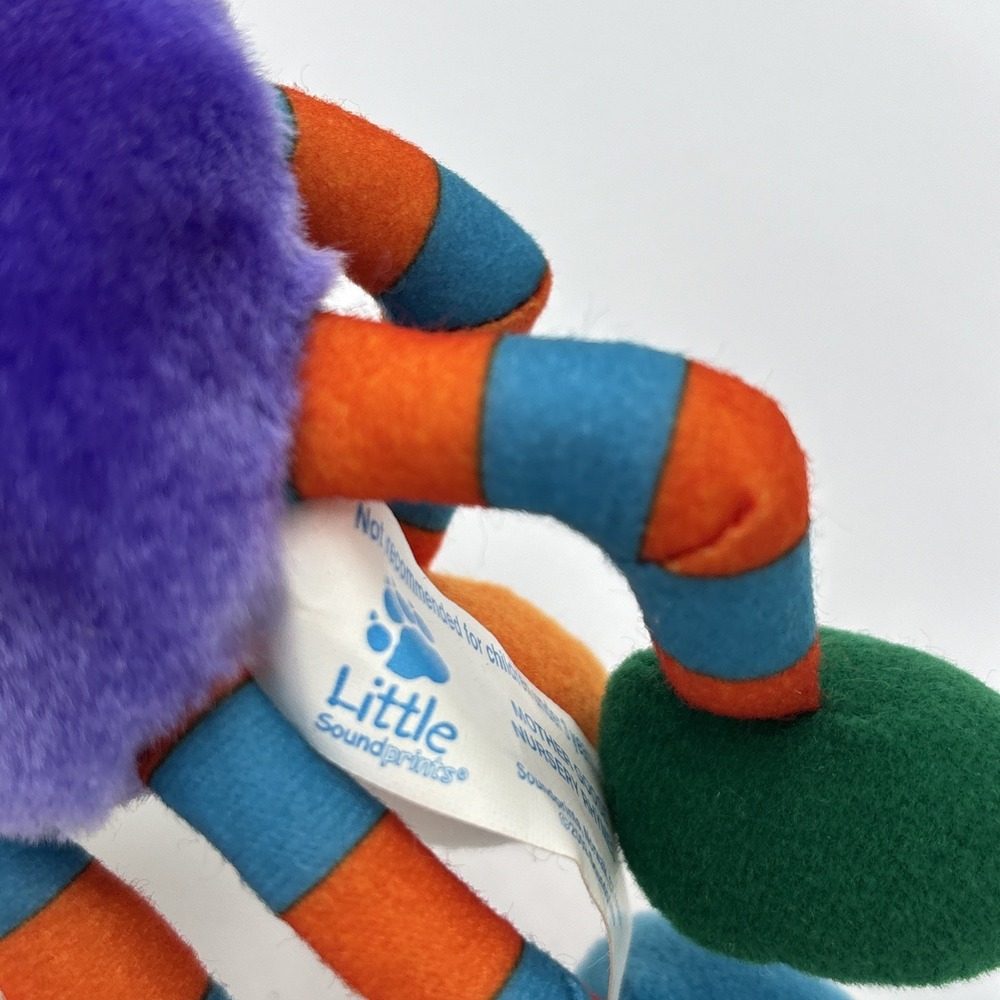 Soundprints Mother Goose ITSY BITSY SPIDER Finger Puppet Plush Mini Stuffed Toy - Picture 8 of 8